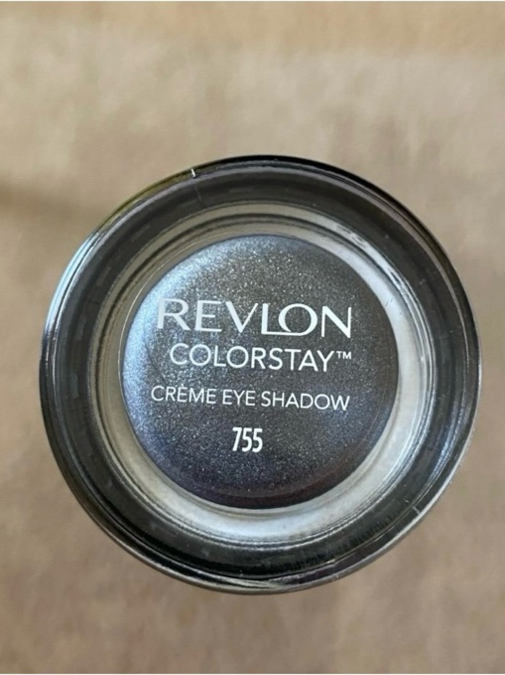 Revlon ColorStay Crème Eye Shadow - Shimmery Charcoal 755